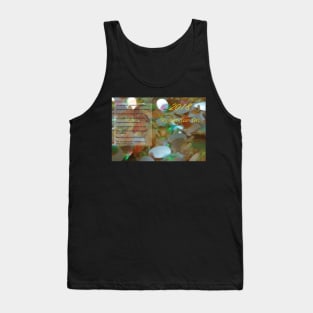 2018 Sequined Journal Tank Top